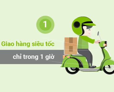 Giao hàng siêu tốc trong vòng 1h